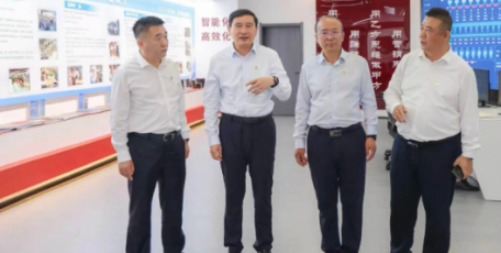 张文琪到陕钢集团调研