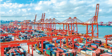 去年全国沿海港口外贸吞吐量49.6亿吨，同比增长9.6%——