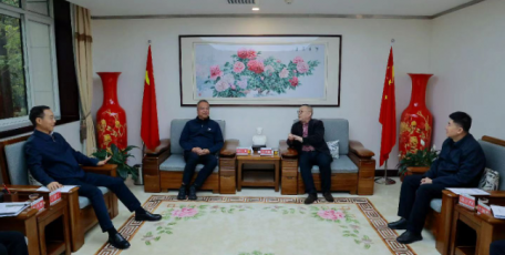 省人大常委会副主任、宝鸡市委书记杨广亭 赴省发展改革委调研指导工作