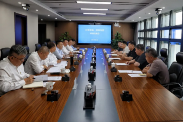 日照慧海科技公司到陕钢集团座谈...